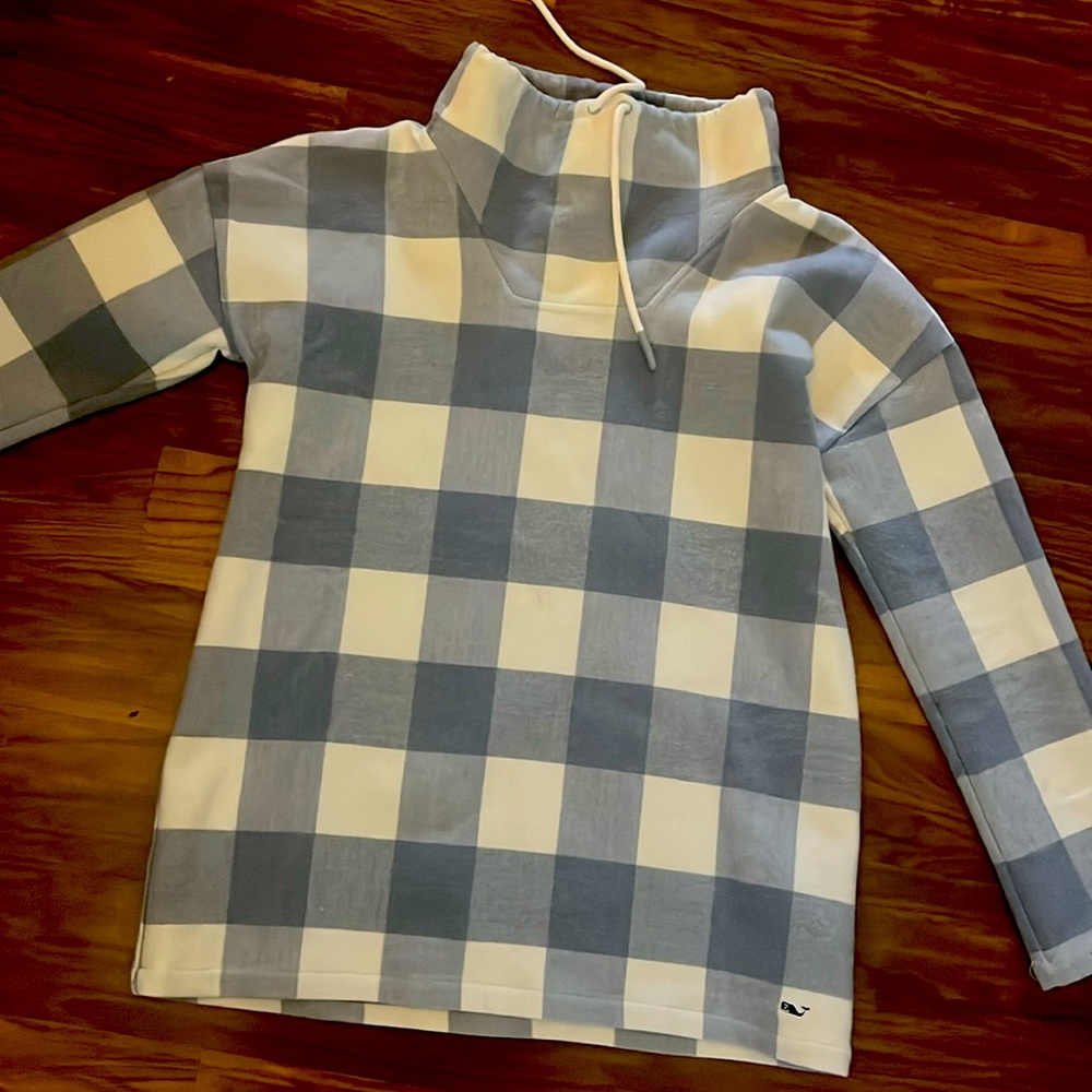 Plaid pullover